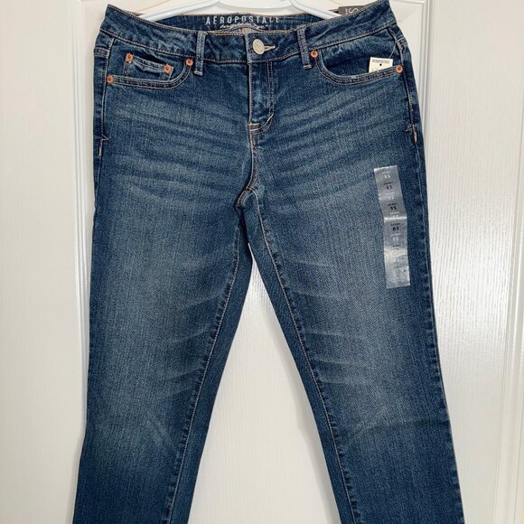 Aeropostale Women Blue Jean - Picture 1 of 9